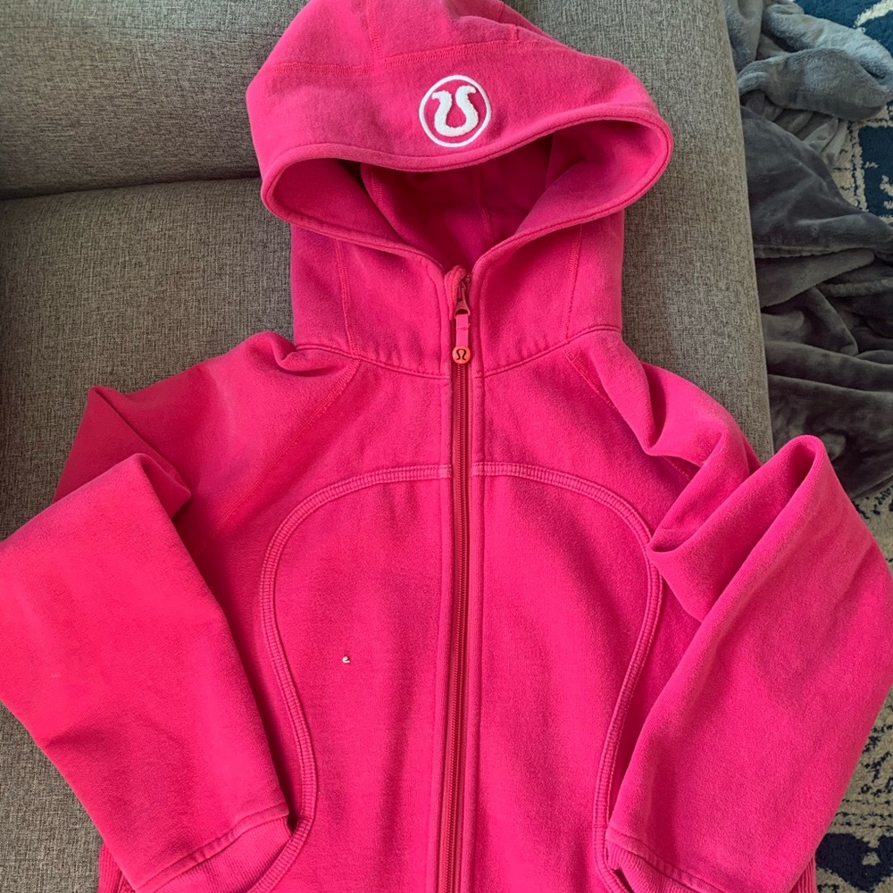 Lulu lemon hooded zip up